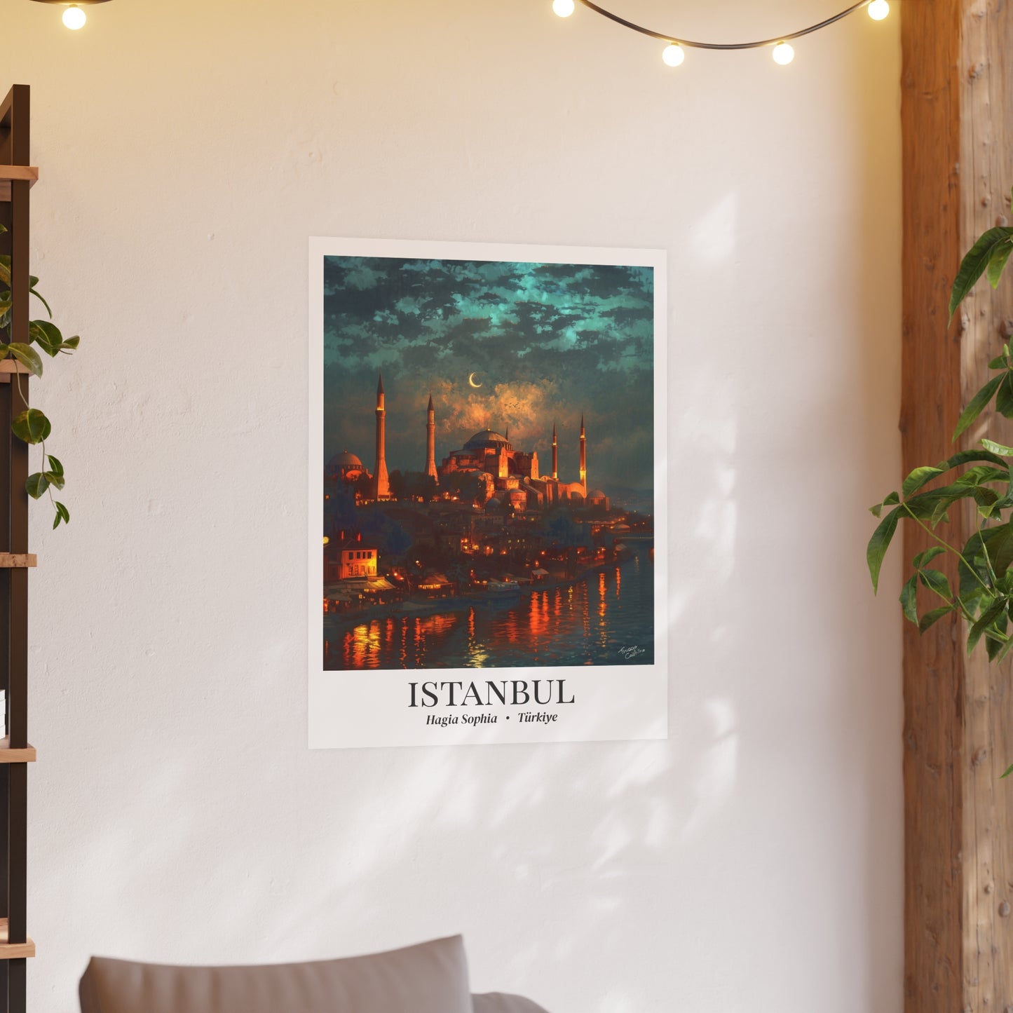 Istanbul Fine Art Print – Hagia Sophia Poster, Turkey Travel Memory, Shared Wall Decor, Cultural Souvenir