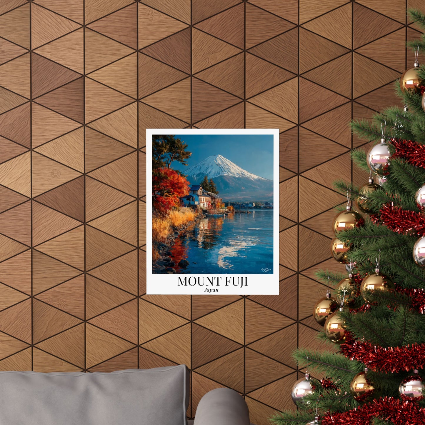 Mount Fuji Fine Art Poster Japan Travel Print