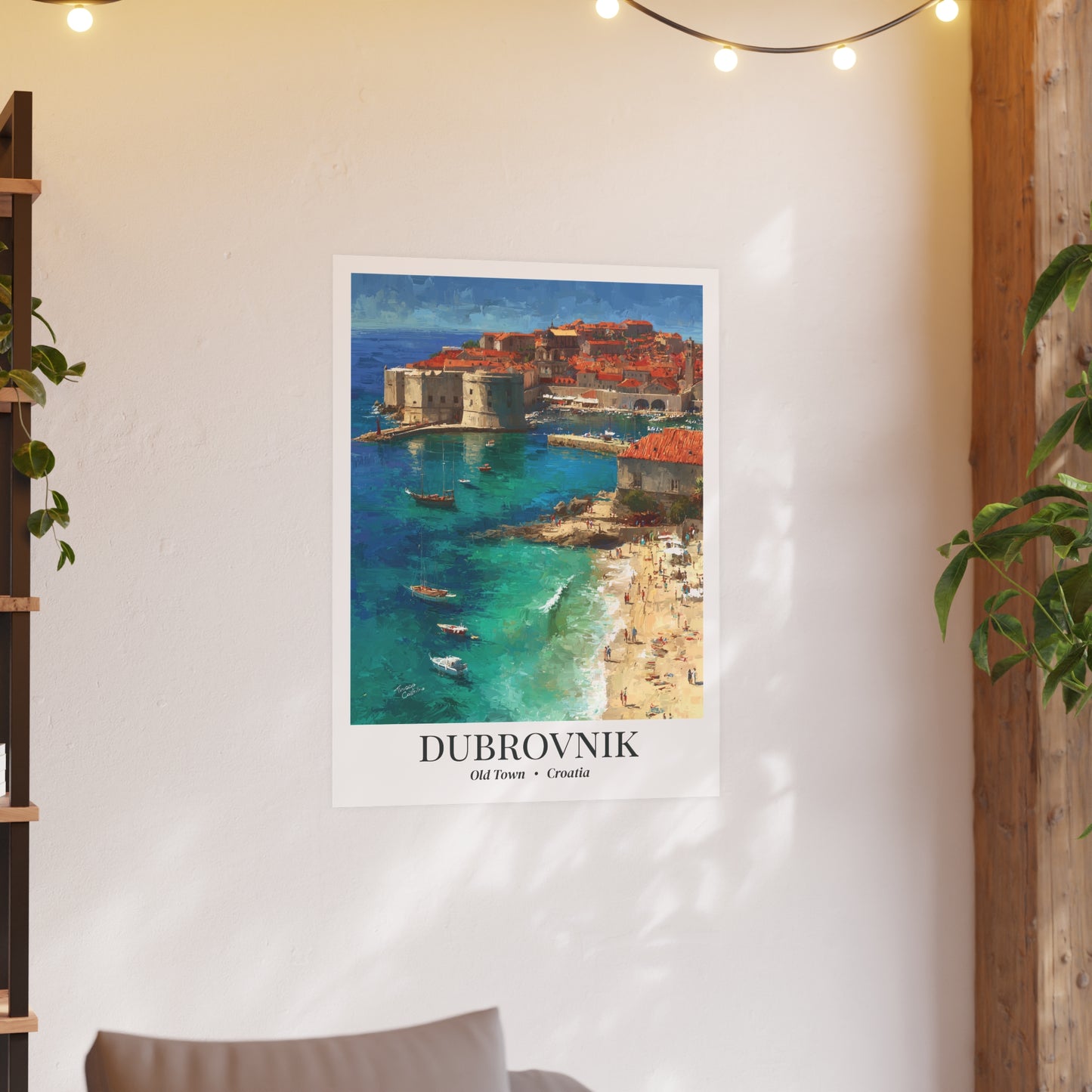Dubrovnik Fine Art Print – Old Town Poster, Adriatic Travel Memory, Game of Thrones Wall Decor, Croatia Souvenir