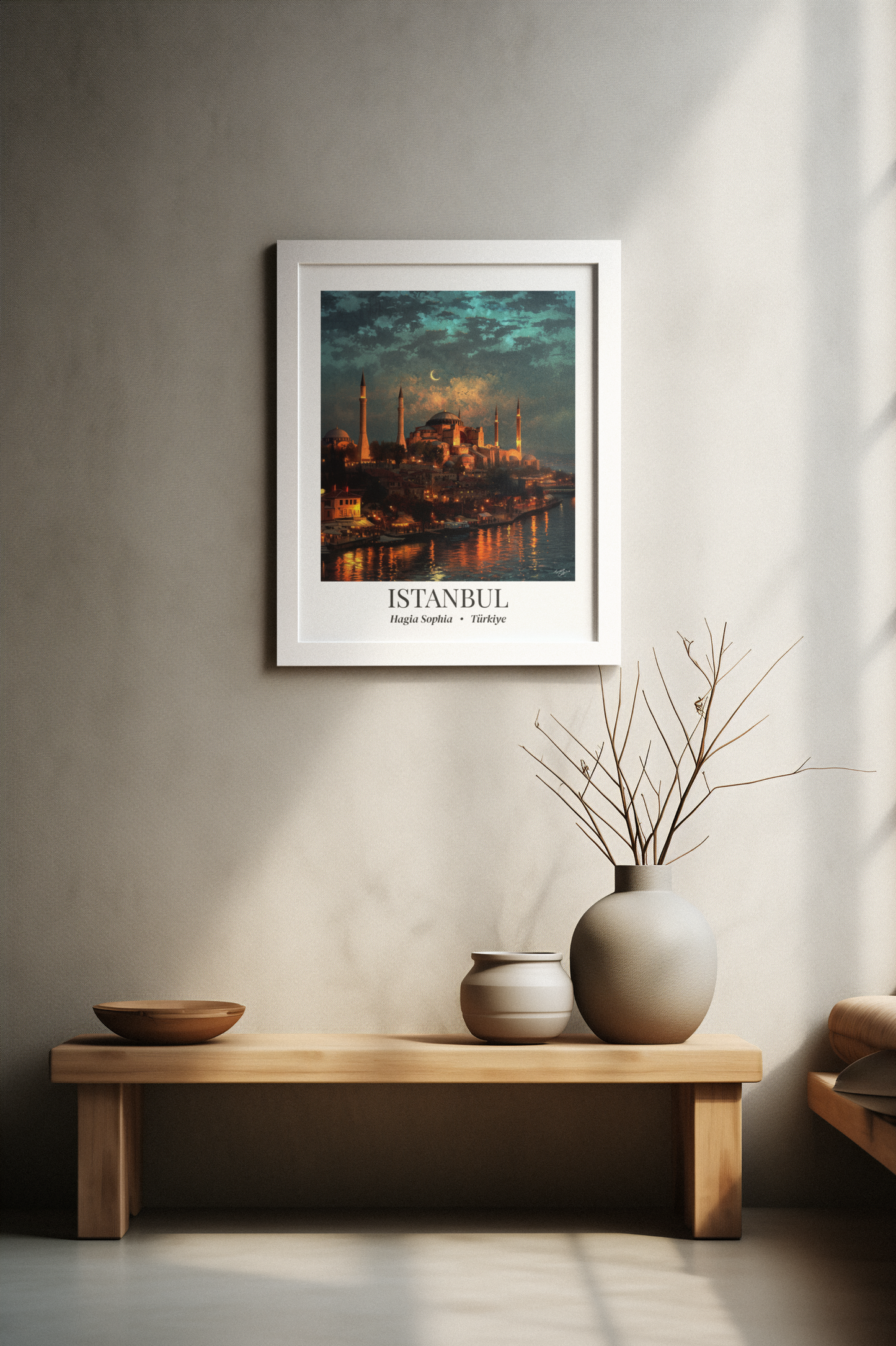 Istanbul Fine Art Print – Hagia Sophia Poster, Turkey Travel Memory, Shared Wall Decor, Cultural Souvenir