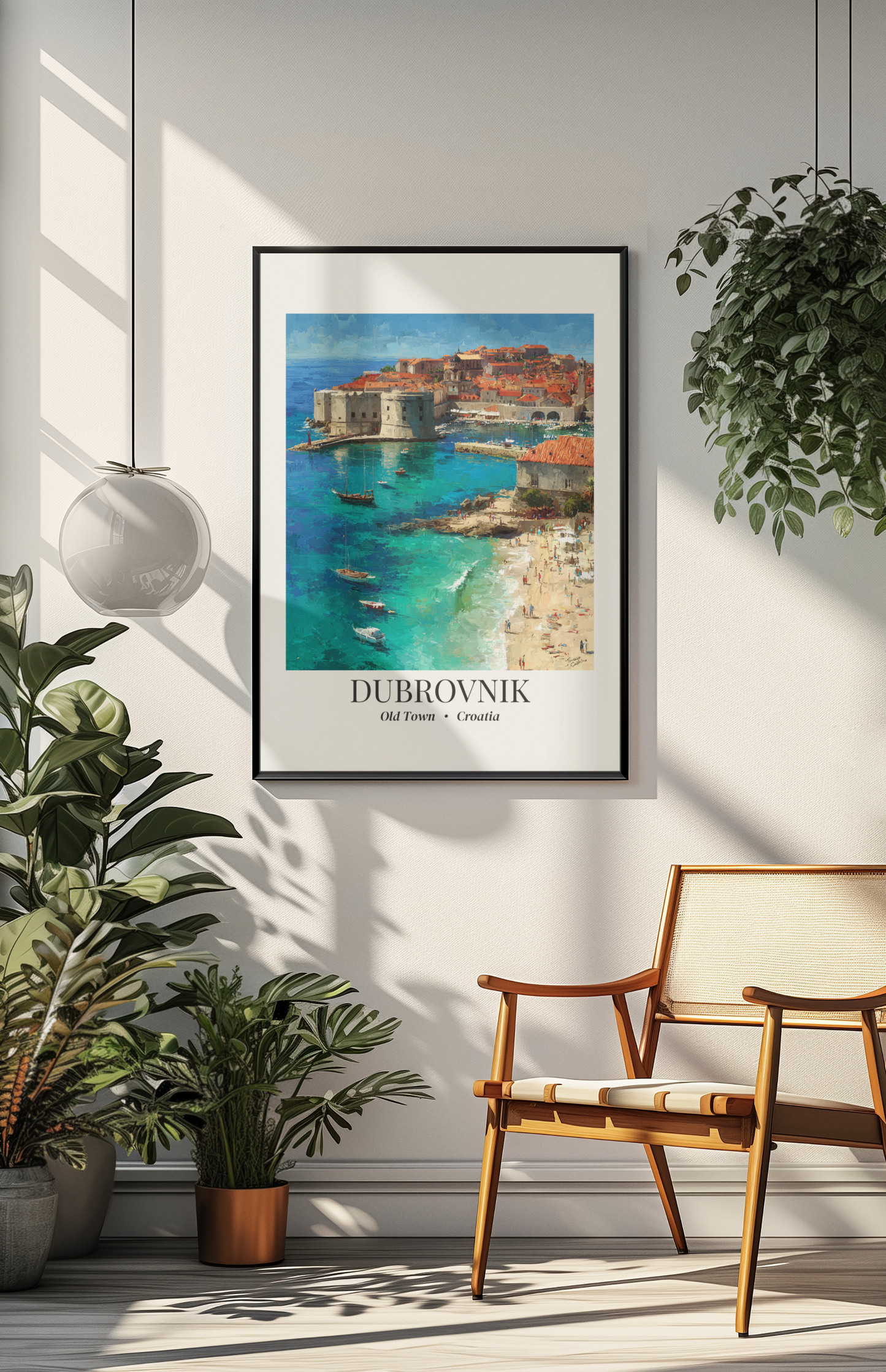 Dubrovnik Fine Art Print – Old Town Poster, Adriatic Travel Memory, Game of Thrones Wall Decor, Croatia Souvenir