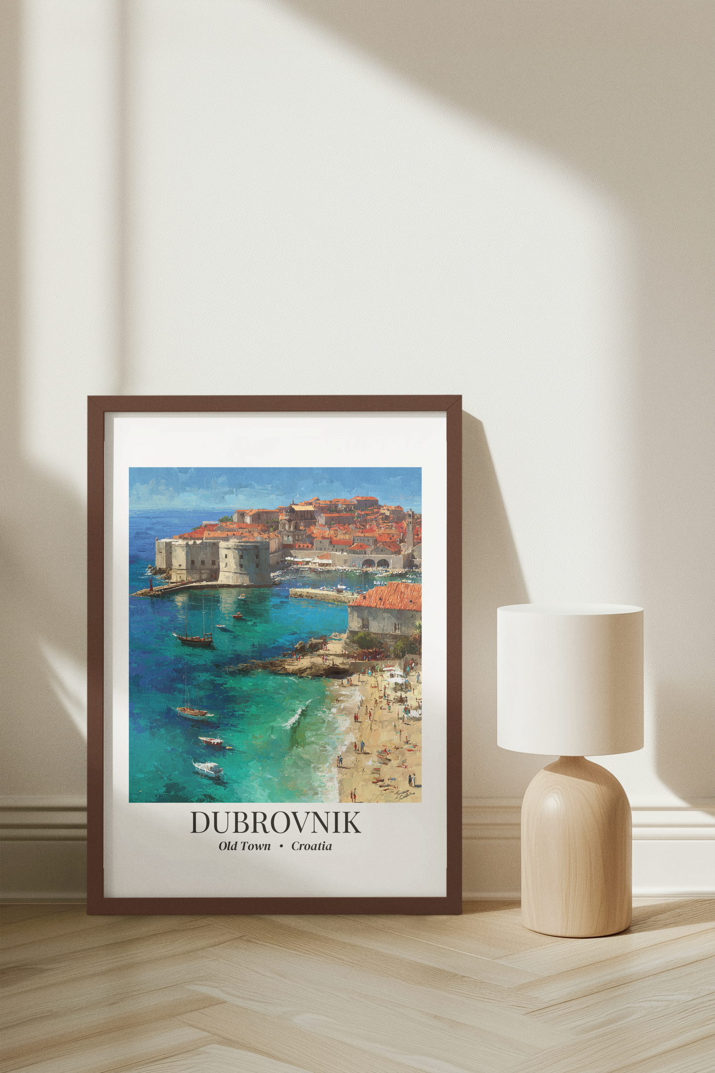 Dubrovnik Fine Art Print – Old Town Poster, Adriatic Travel Memory, Game of Thrones Wall Decor, Croatia Souvenir