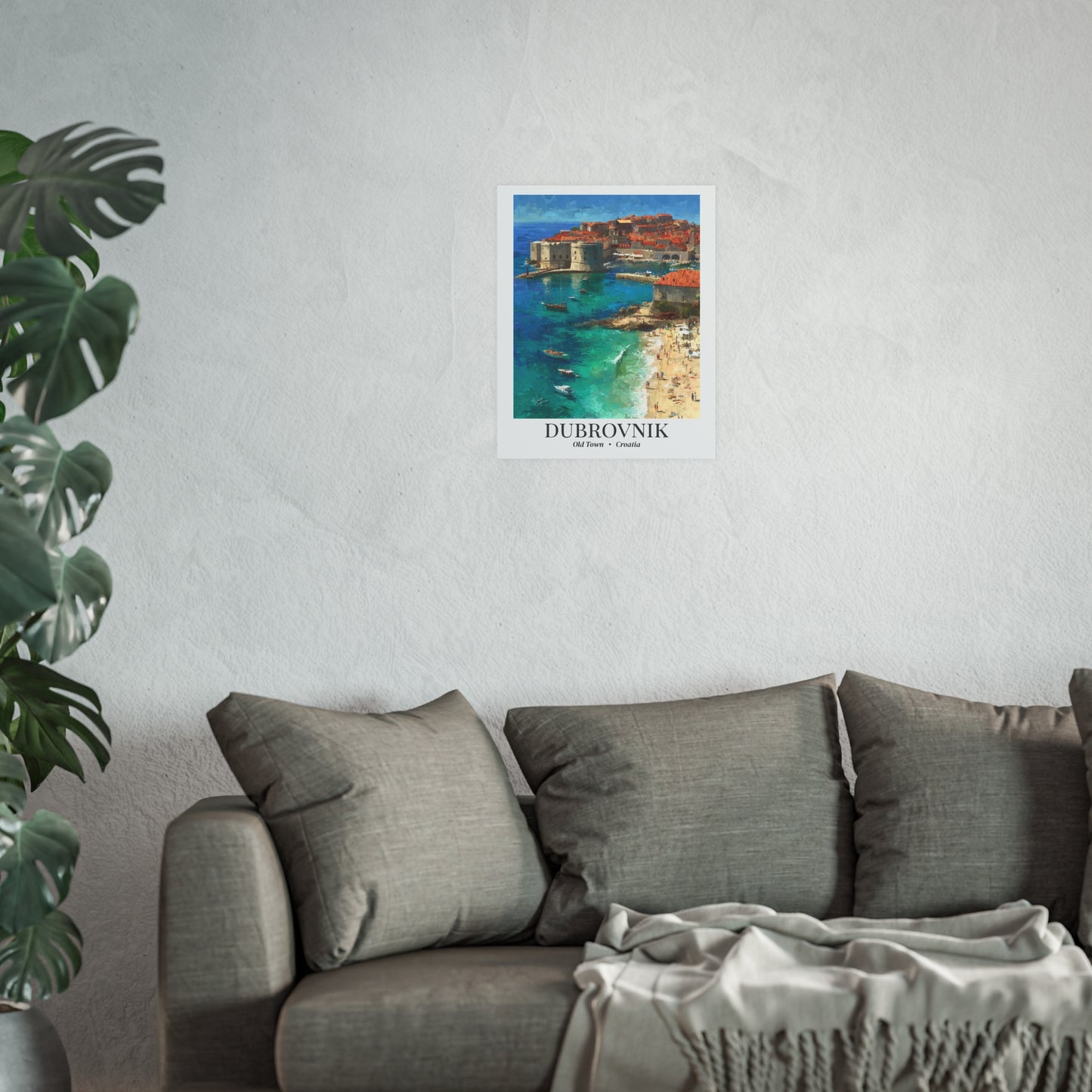 Dubrovnik Fine Art Print – Old Town Poster, Adriatic Travel Memory, Game of Thrones Wall Decor, Croatia Souvenir