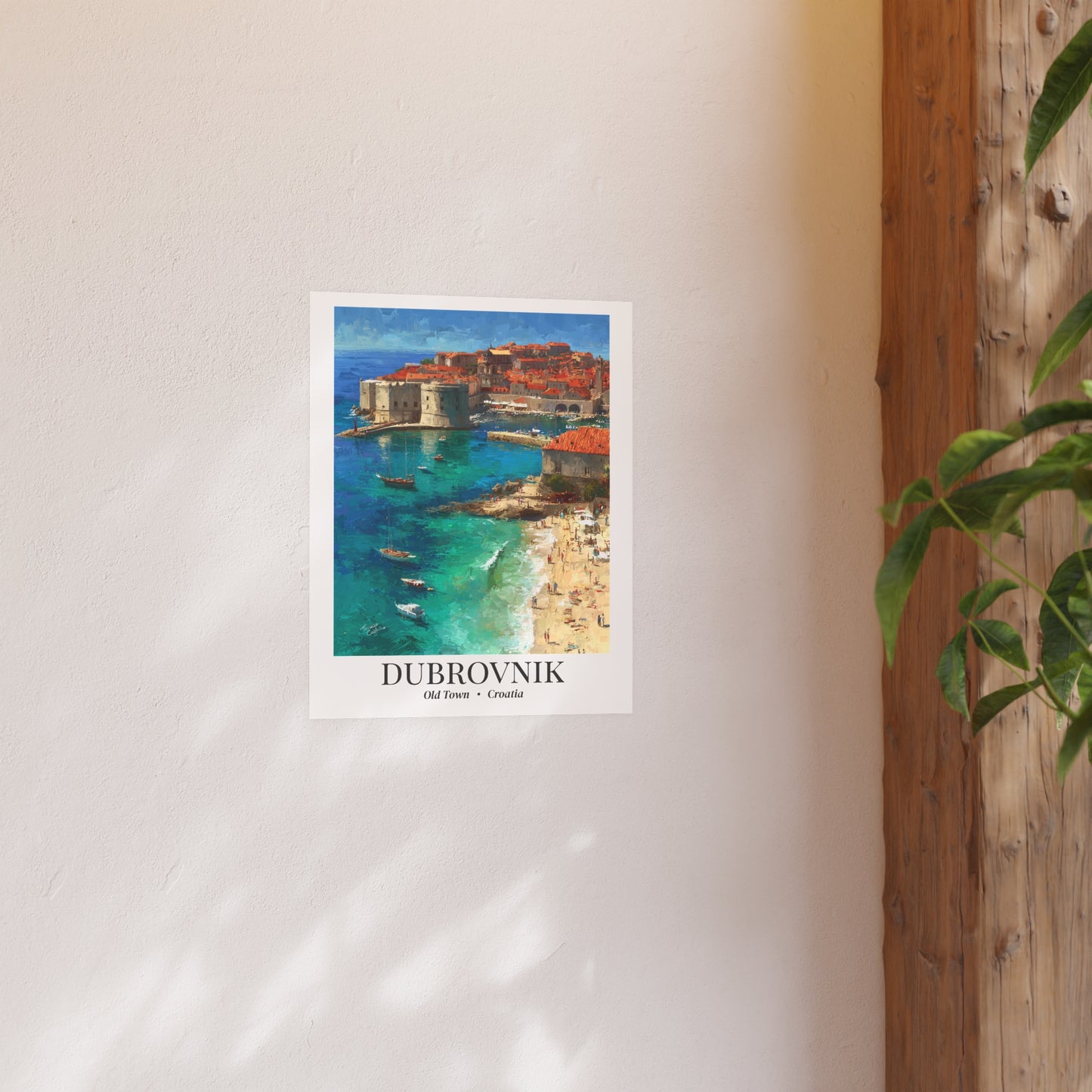 Dubrovnik Fine Art Print – Old Town Poster, Adriatic Travel Memory, Game of Thrones Wall Decor, Croatia Souvenir